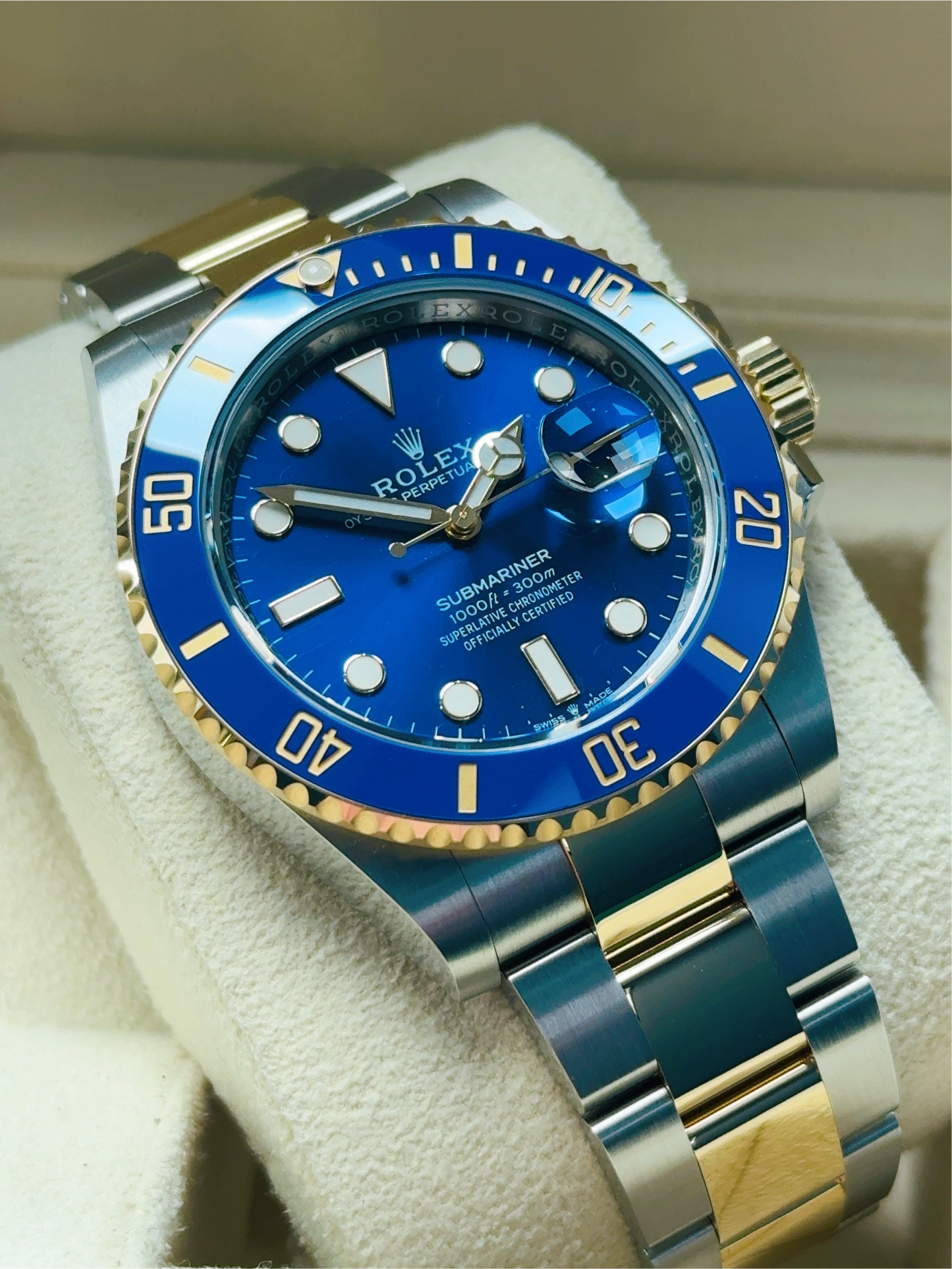 2022 Rolex Submariner “Bluesy”