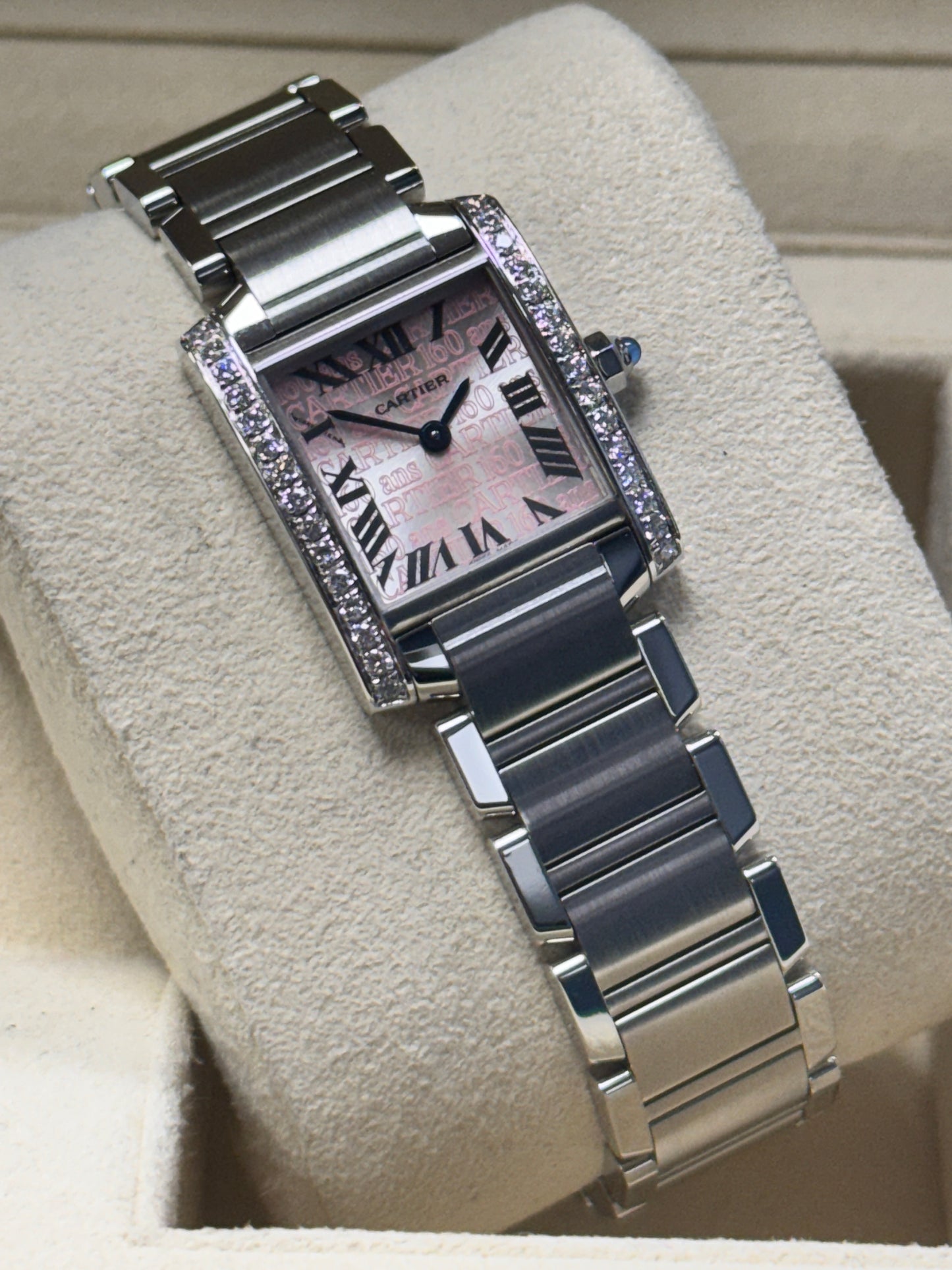 2012 Cartier Tank Francaise - Diamond