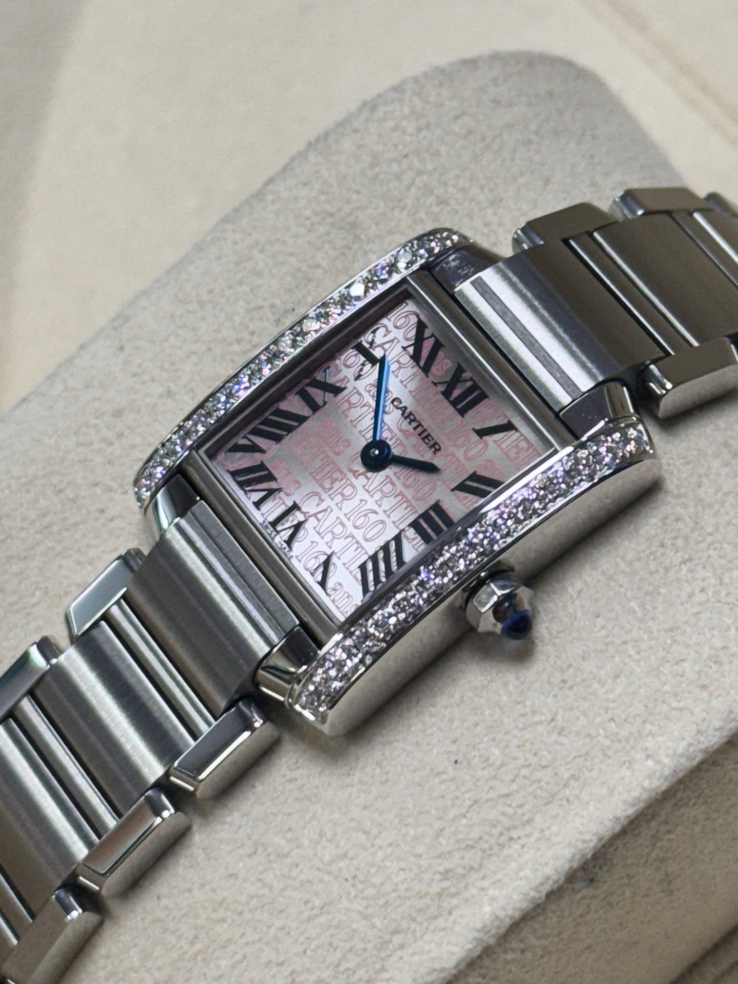 2012 Cartier Tank Francaise - Diamond