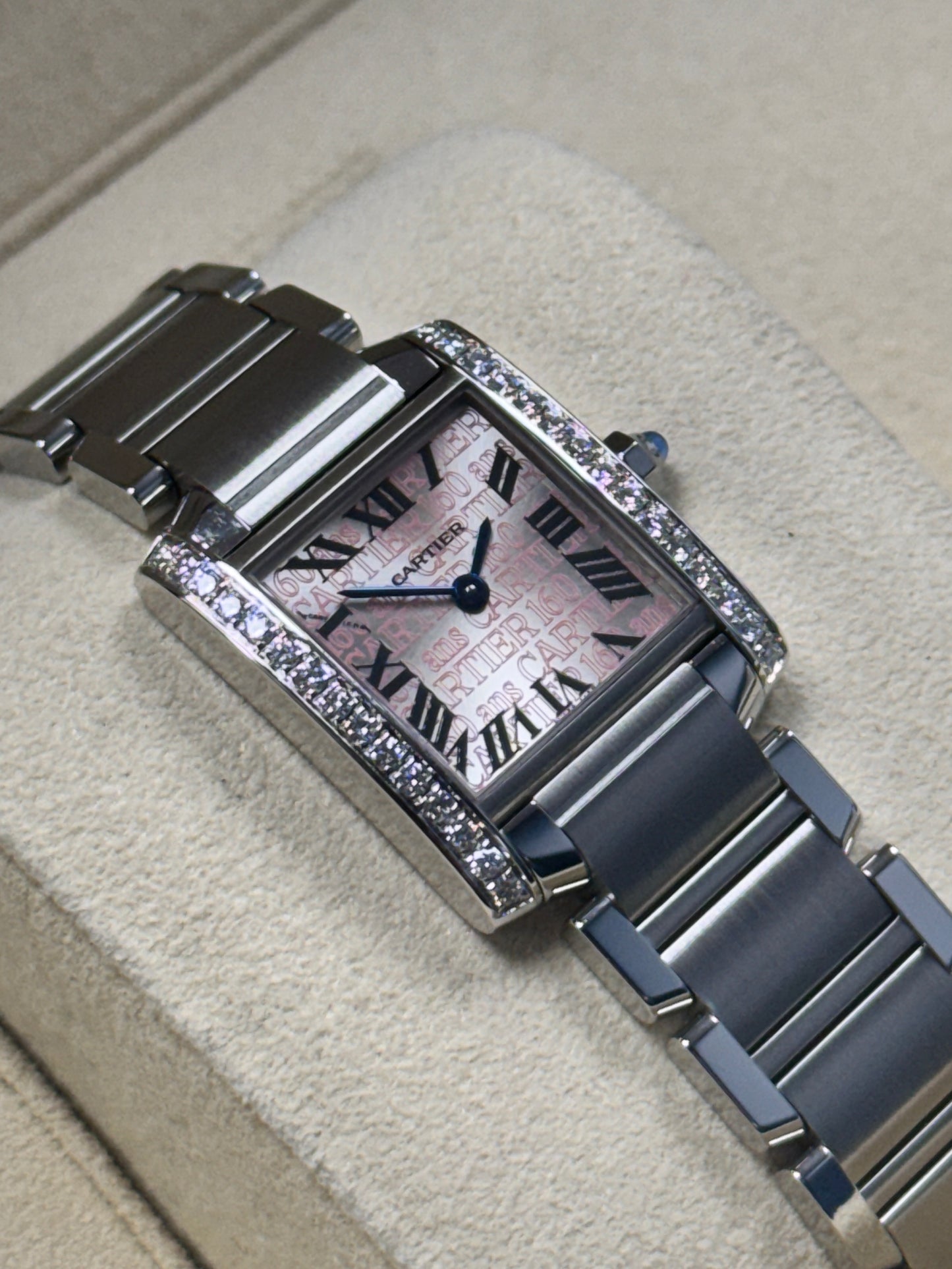 2012 Cartier Tank Francaise - Diamond