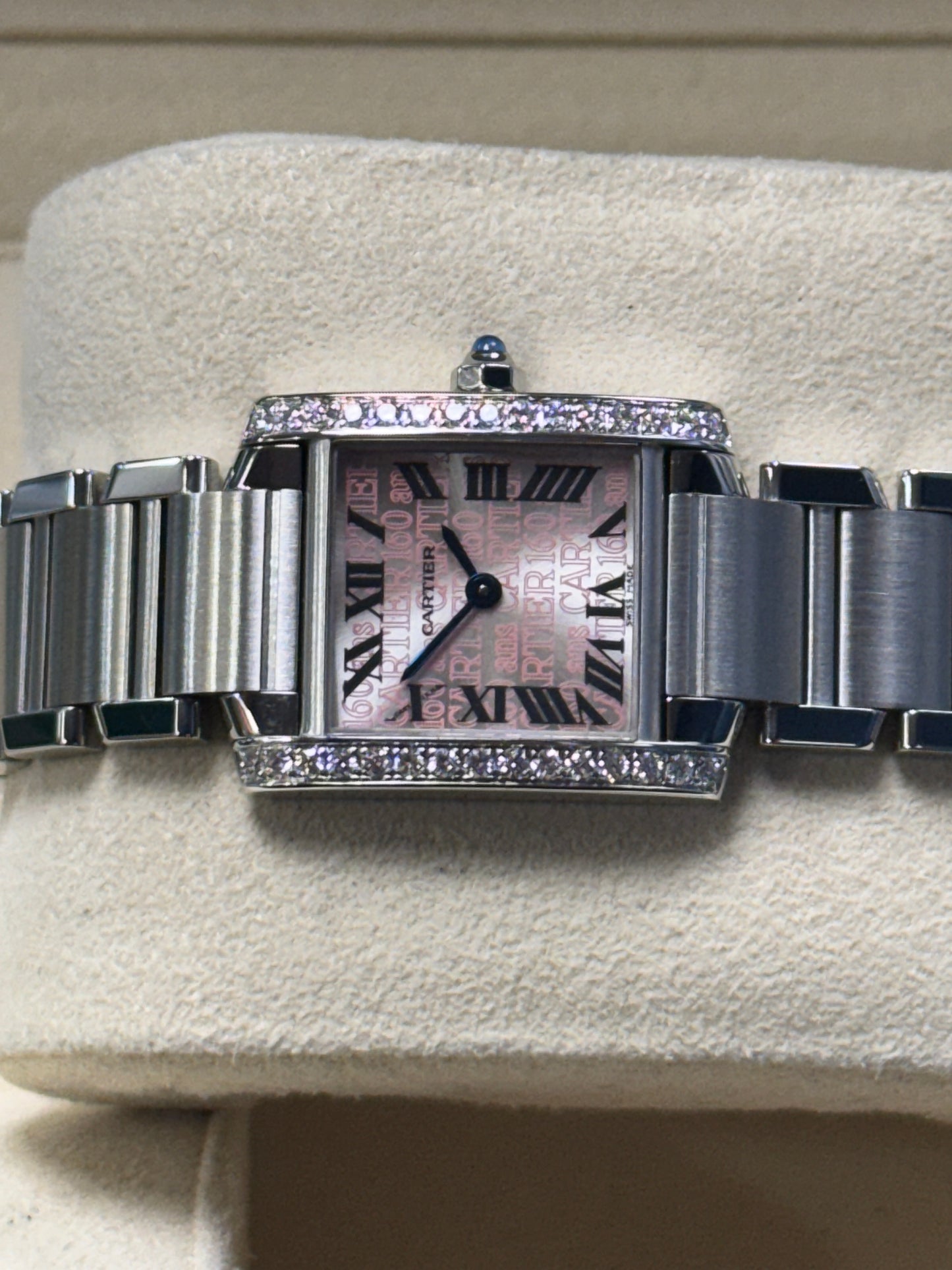 2012 Cartier Tank Francaise - Diamond