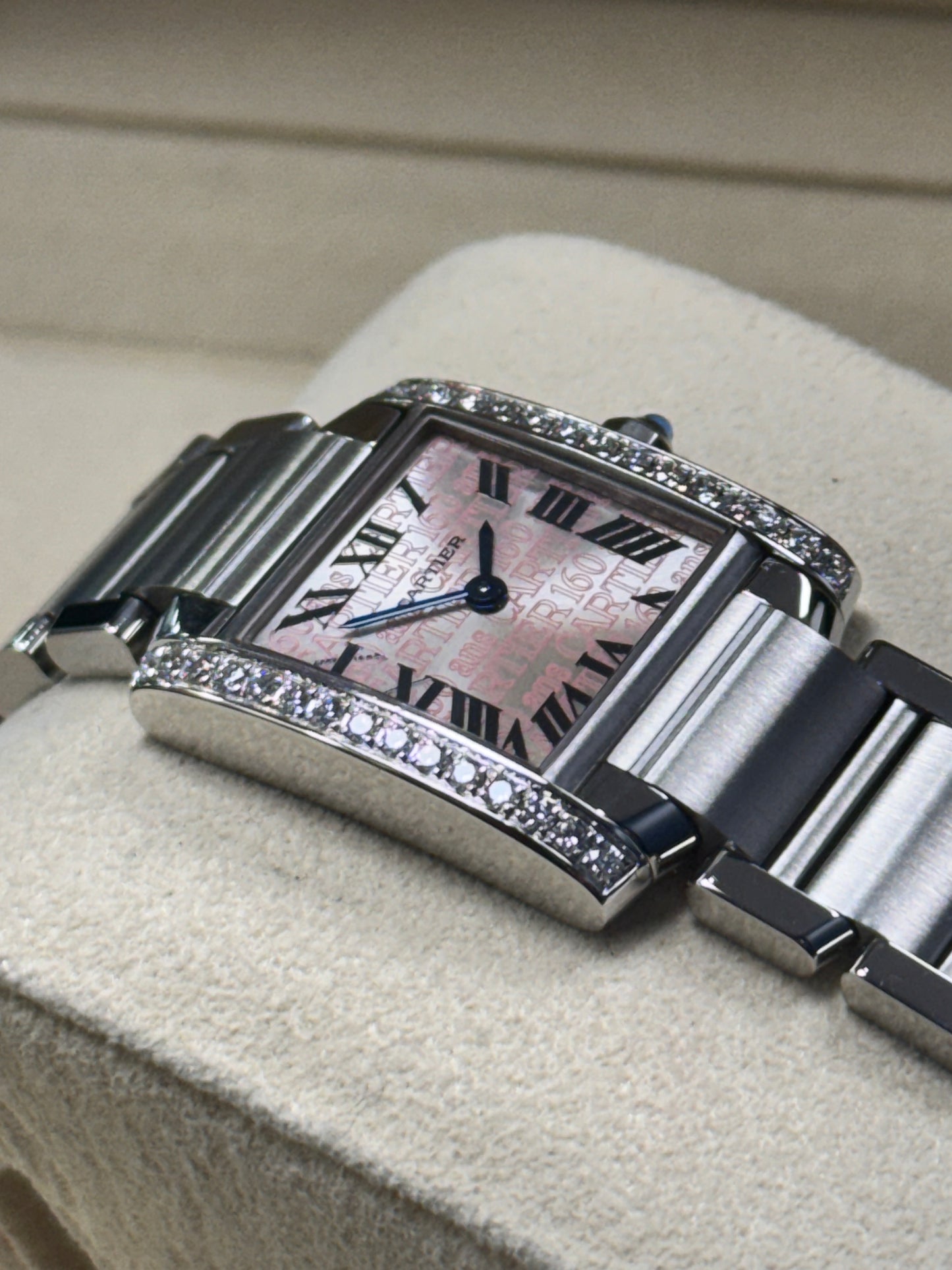 2012 Cartier Tank Francaise - Diamond