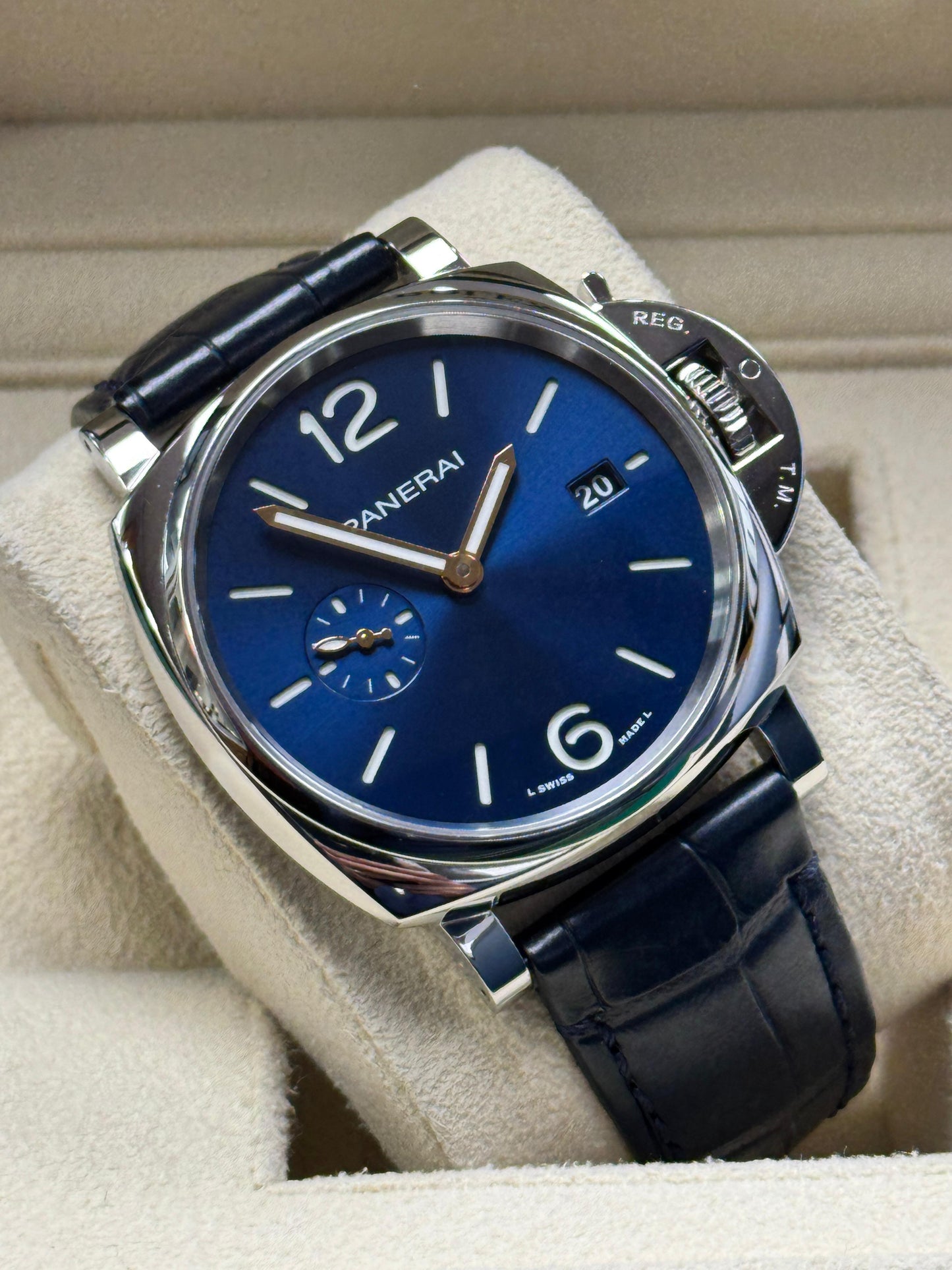 2023 Panerai “Due” Blue - PAM01274