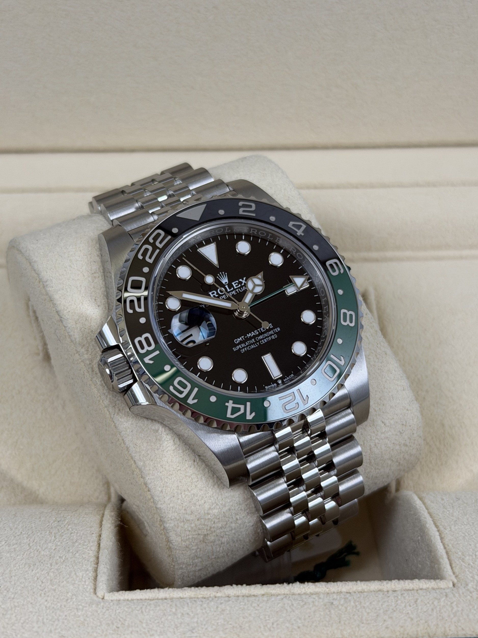 2025 ROLEX GMT-Master2 "Sprite" 126720VTNR